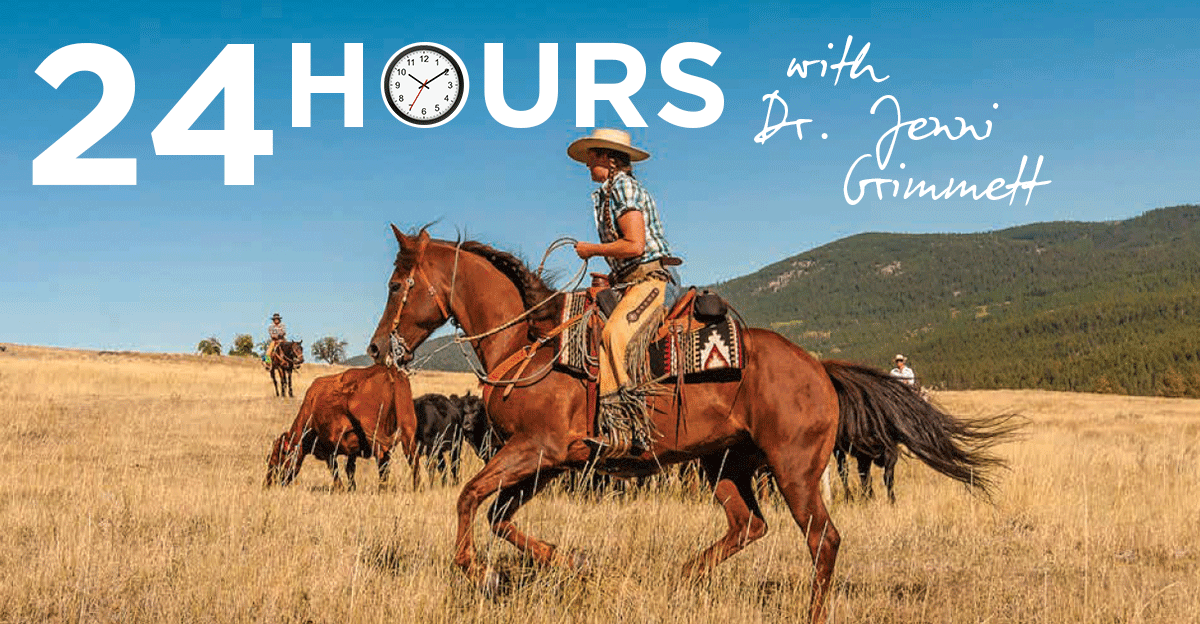 Crowdsurfing Rams, Drug Deals, and Very Annoyed Little Holstein Cows: 24 Hours with Dr. Jenni Grimmett