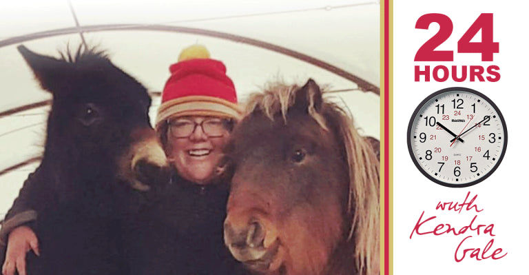 Small Dogs, Tiny Horses, and Frozen Poop Balls: 24 Hours with Miniature Horse Breeder Kendra Gale