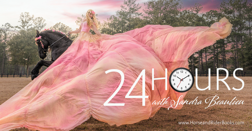 Friesians, Parachutes, and Playlists: 24 Hours with Horse Trainer and Performer Sandra Beaulieu