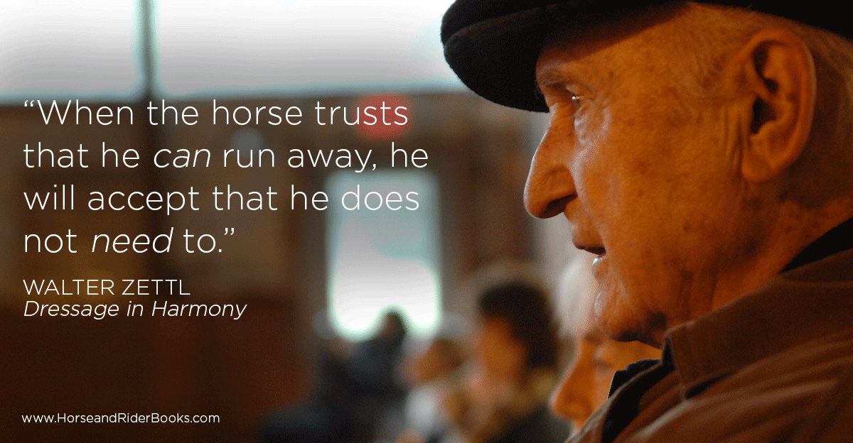 “Tell Him He Can Run Away”—A Cure for the Horse That Shies