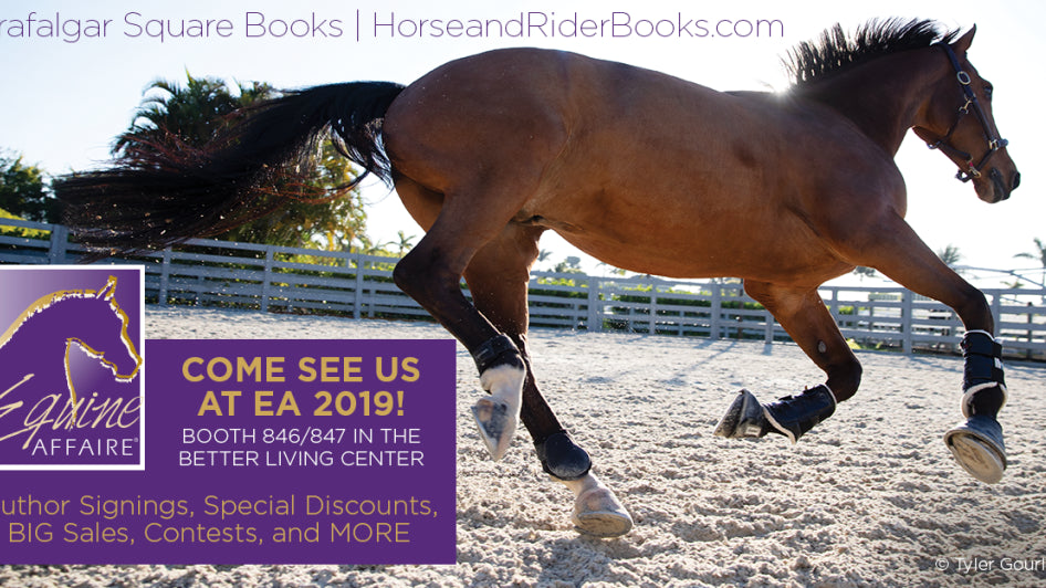 Come See Us at Equine Affaire in MA for Great Sales, Contests, and Author Signings!