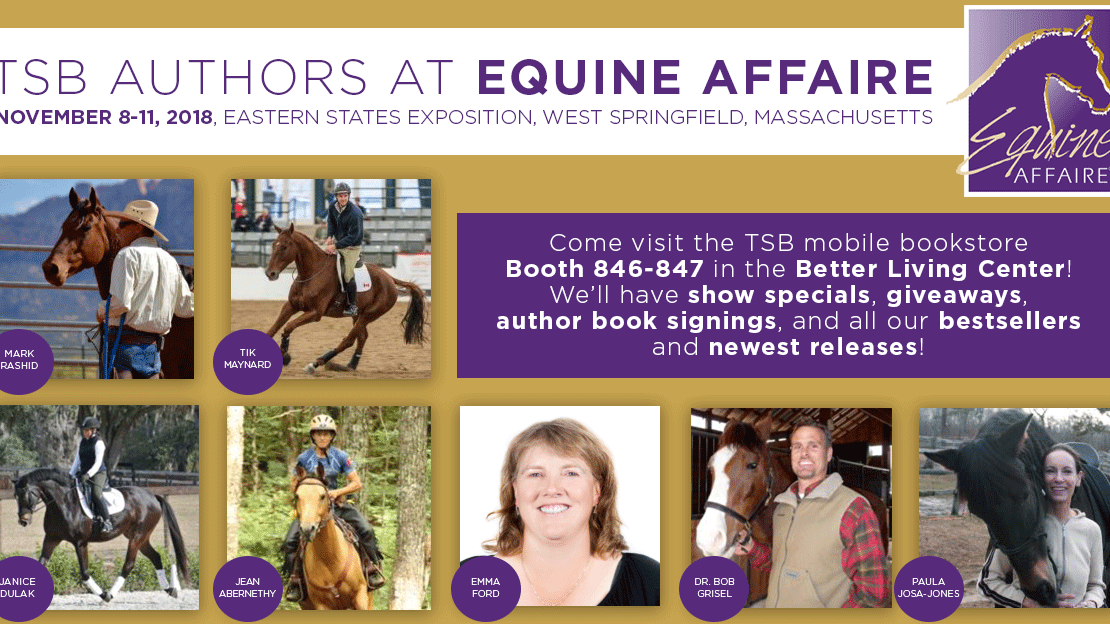 Come See Us at Equine Affaire in MA!