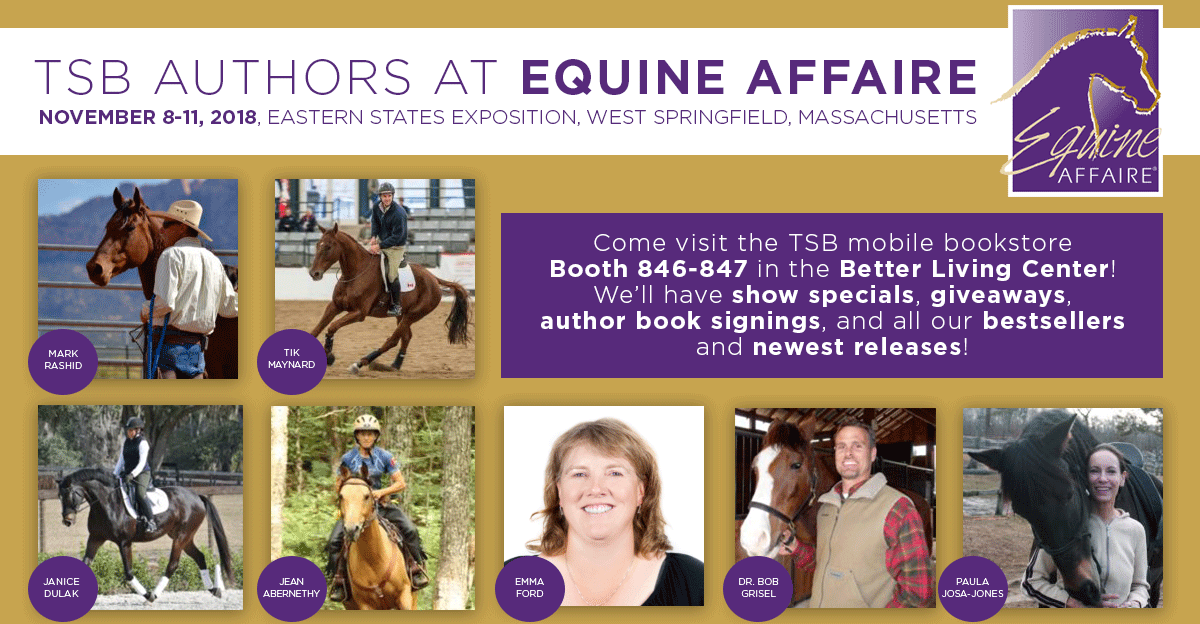 Come See Us at Equine Affaire in MA!