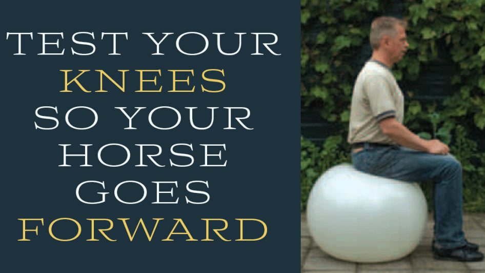 Use This Easy Test to See if Your Knees Are Inhibiting Your Horse’s Forward Movement