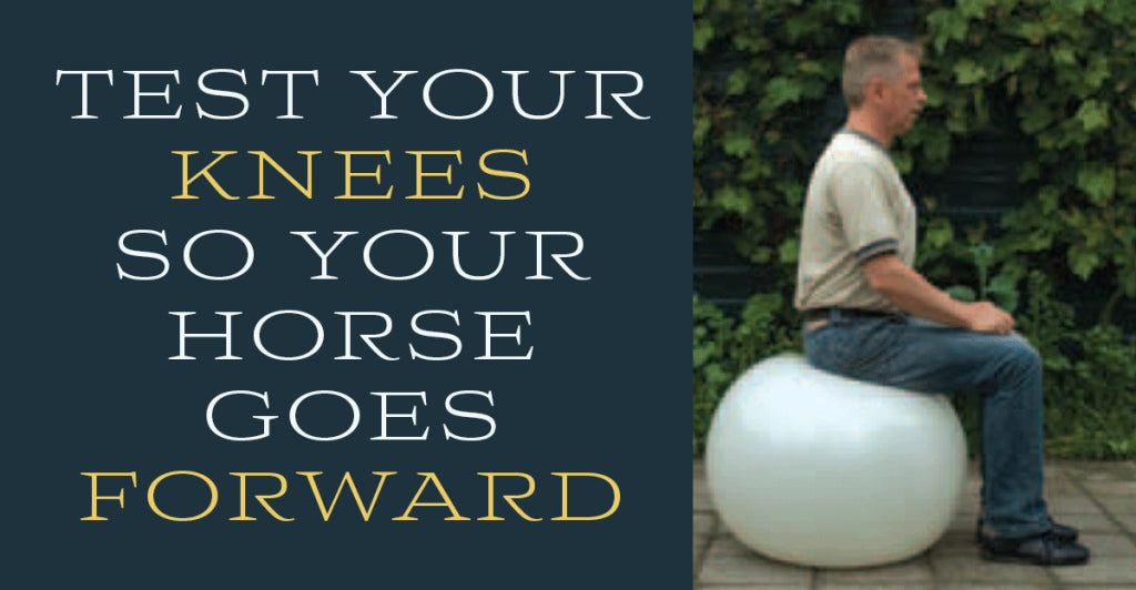 Use This Easy Test to See if Your Knees Are Inhibiting Your Horse’s Forward Movement