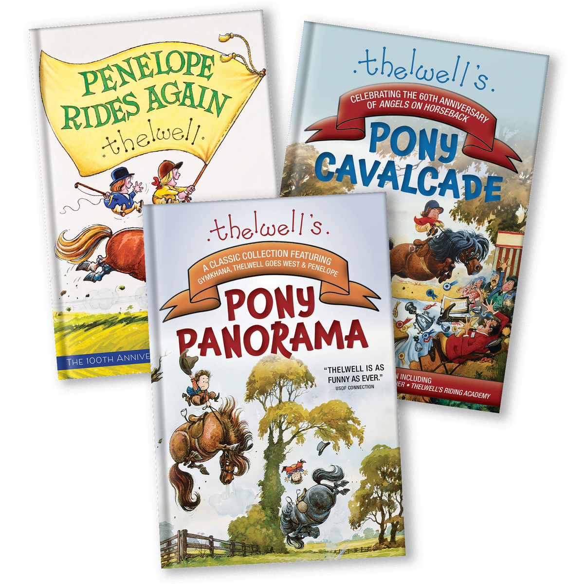 Thelwell Ponies 3-Book Set – Trafalgar Square Books